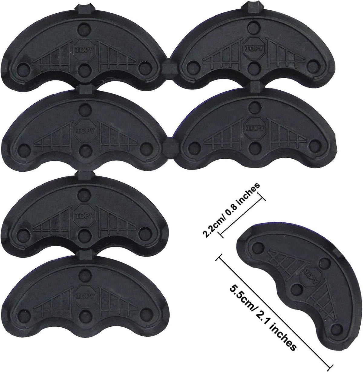 PETDCHEB shoe heel taps and iron nails package contents