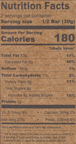 Organic dairy free gluten free Hu chocolate bar