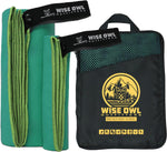 Wise Owl Outfitters Microfiber Camping Towel - Quick Dry Towel for Travel, Backpacking, Hiking, Beach, Gym & Yoga - Compact, Fast Drying & Lightweight - Image 11