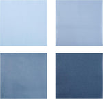 AimFun dusty blue gradient party napkins front view
