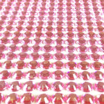 Wrapables 6mm pink rhinestone stickers sheet layout