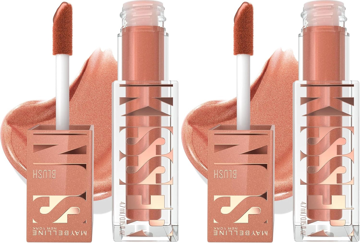 Maybelline Sunkisser Multi-Use Liquid Blush and Bronzer, Blendable, Longwear, Glowy Make Up, City Sizzle, 1 Count - Image 13