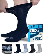 Doctor's Select(R) Diabetic Socks for Men and Women - Non-Binding Neuropathy Socks for Diabetics Men | Non Grip & Grip Socks - Image 14