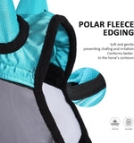 Adjustable touch-and-go straps on Harrison Howard horse mask