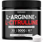 L-Arginine L-Citrulline Powder (17.64 Ounce)