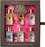 TokyoMilk Eau De Parfum Discovery Set front view luxury fragrance sampler package for women