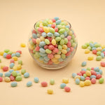 Chewy sour jelly bean assortment ideal for festive decorations and event hosting