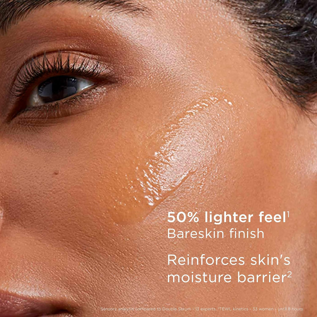 Radiance Clarins Double Serum Light Texture ingredient highlights label