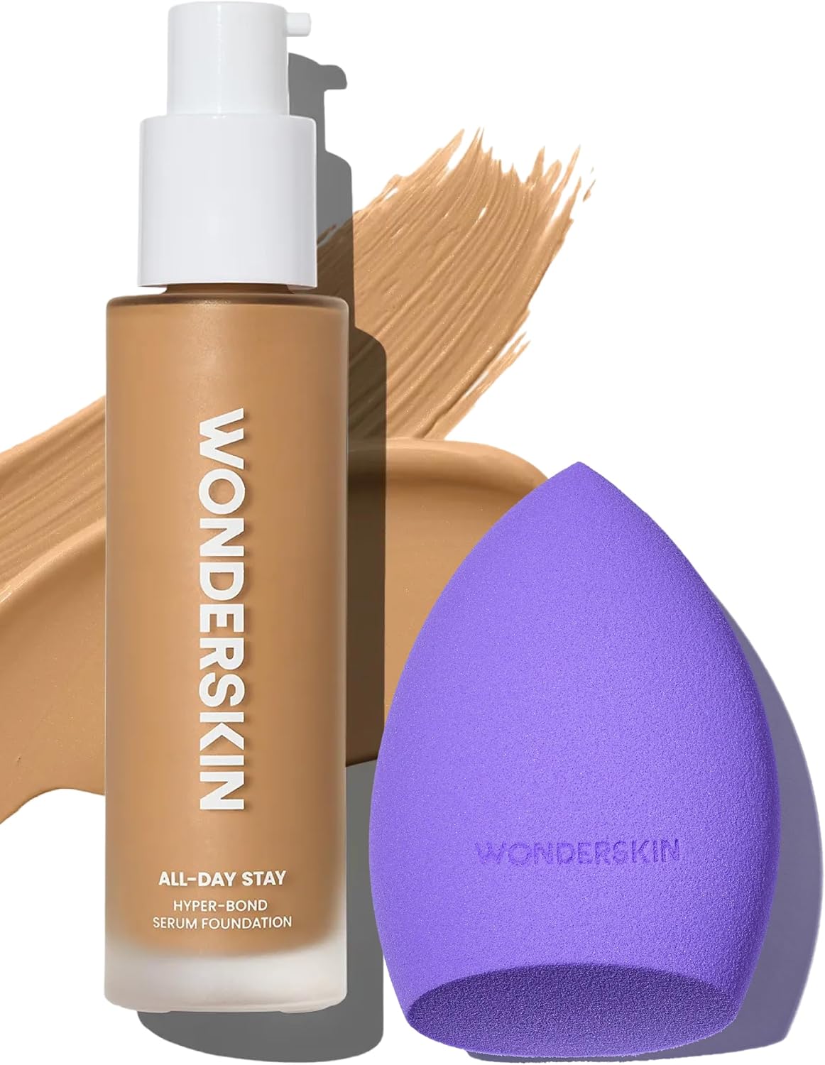 Wonderskin Perfect Blend Duo Serum Foundation Mesa Shade front view