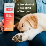 Wondercide sting-free hot spot and rash spray bottle application style