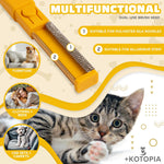 Kotopia travel organizer holding pet grooming supplies