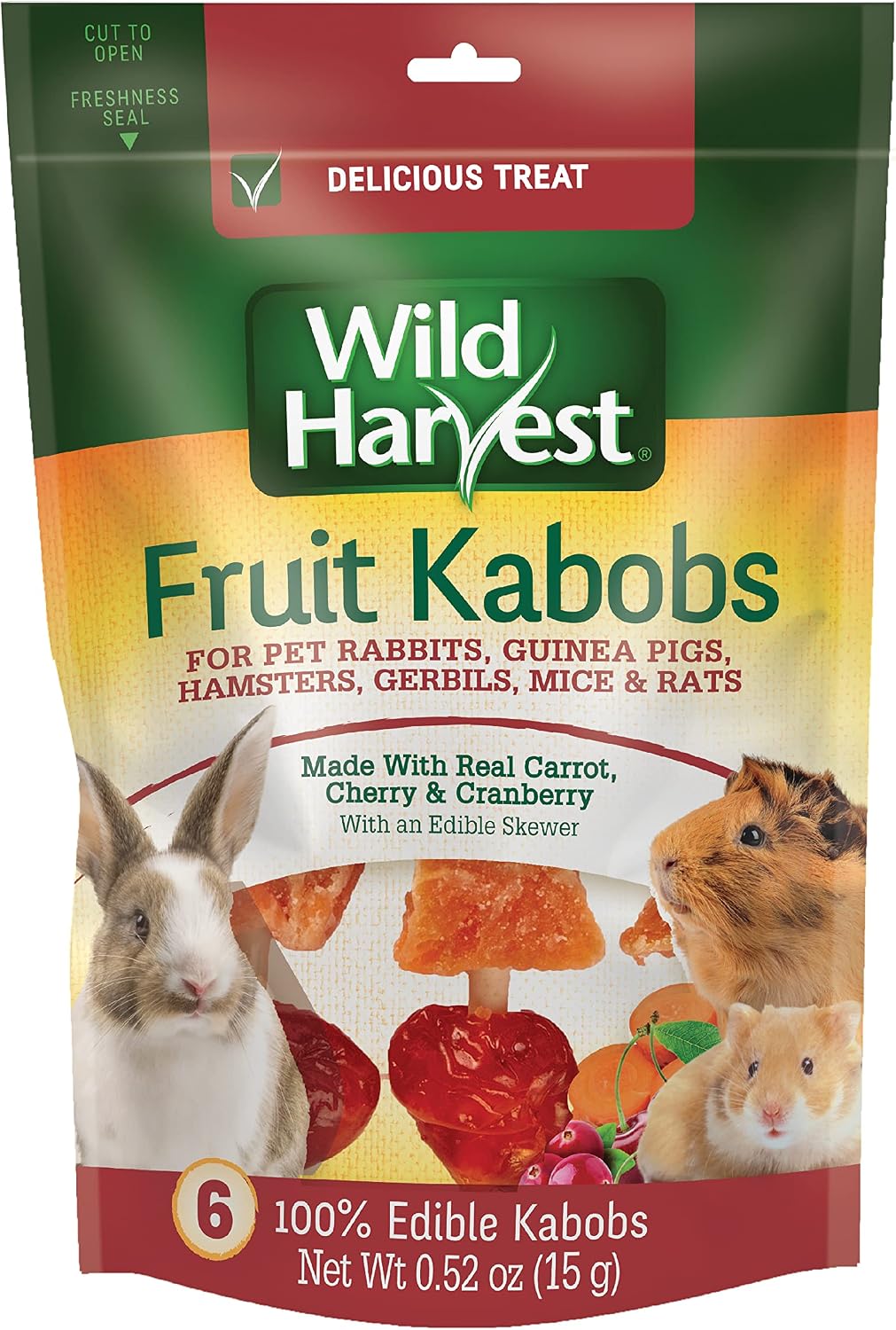 Wild Harvest dental care donut treats for adult rabbits