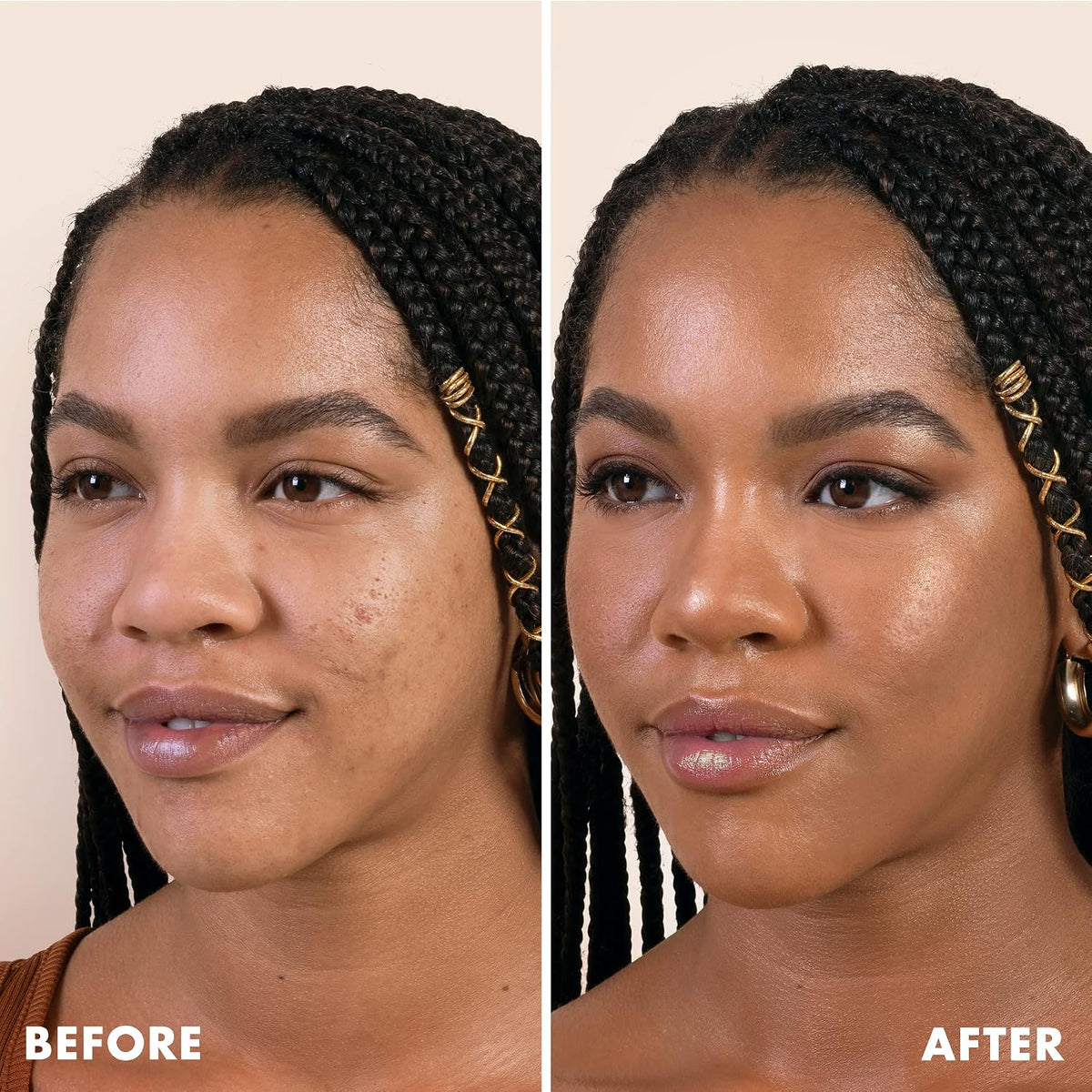 Swatches of Milani Conceal Plus Perfect Liquid Contour