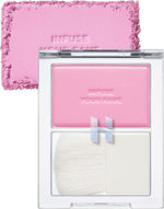HOLIKA HOLIKA My Fave Infusing Blush 08 Fuzzy - Powder Blush with Buildable Color and Multi-Blurring Effect - Pore Minimizing Mineral Formula, Includes Mini Brush - Image 12