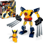 LEGO Marvel Wolverine Mech Armor 76202 building kit front view of packaging