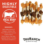 Healthy rawhide alternative collagen skewer for dogs