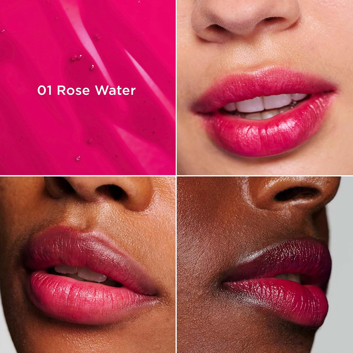 Clarins liquid lip tint applicator brush close up