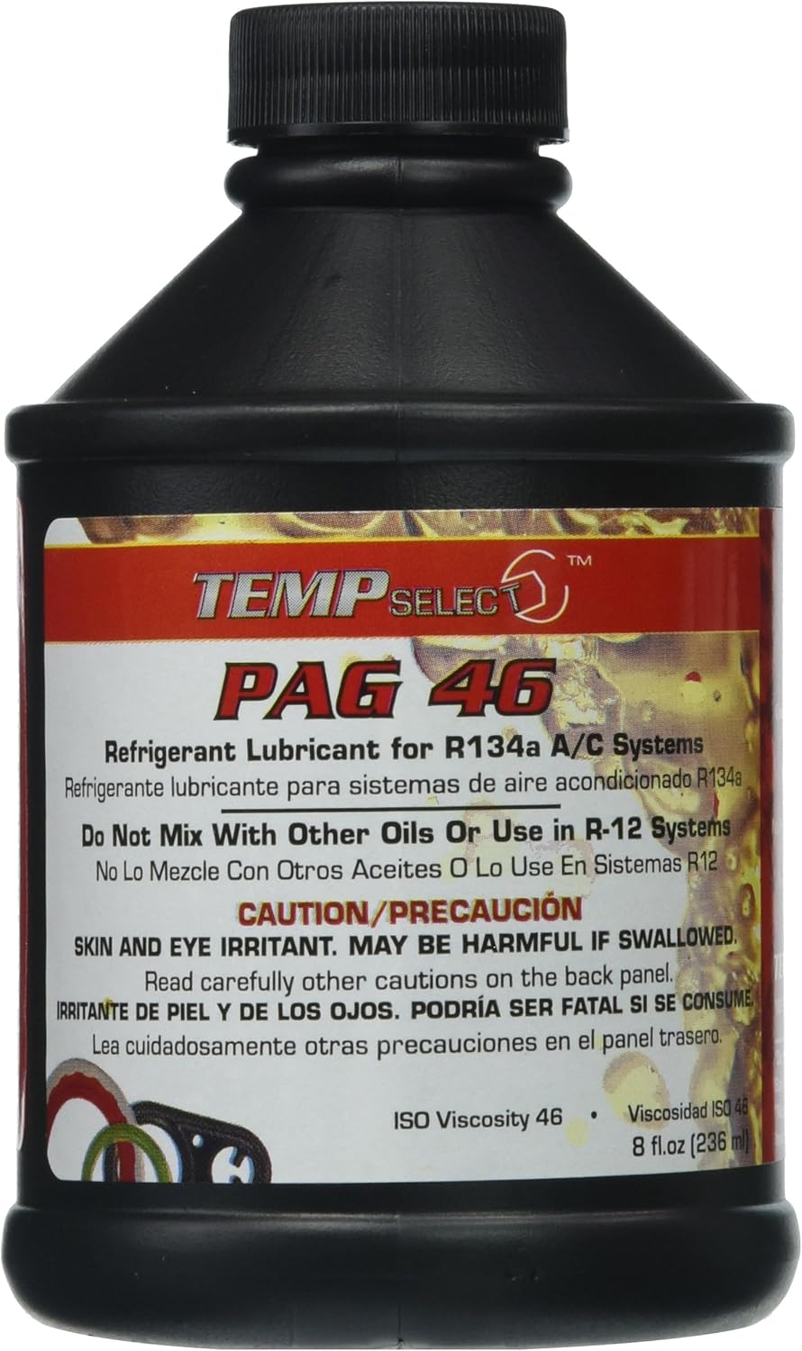 Four Seasons premium compressor oil bottle front view authentic automotive lubricant
