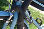 RockyMounts Hendrix lock unfolded showing steel links