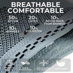 NEOtech Care breathable knee sleeve viewed from the side profile