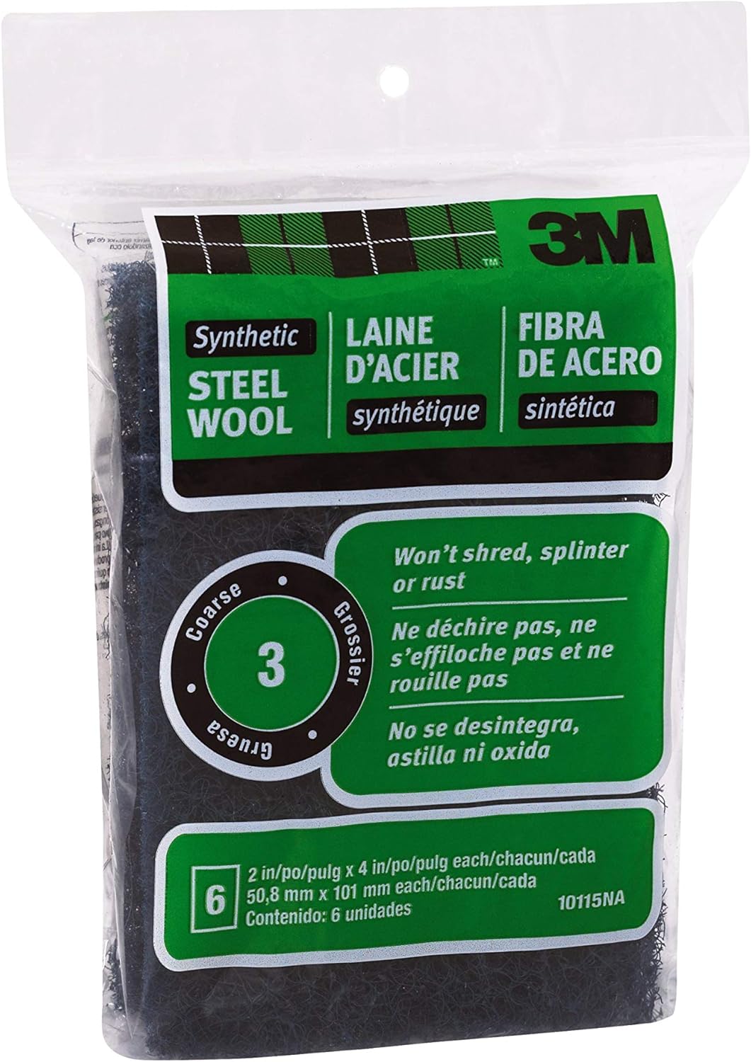3M 10115 Synthetic Steel Wool - Image 1