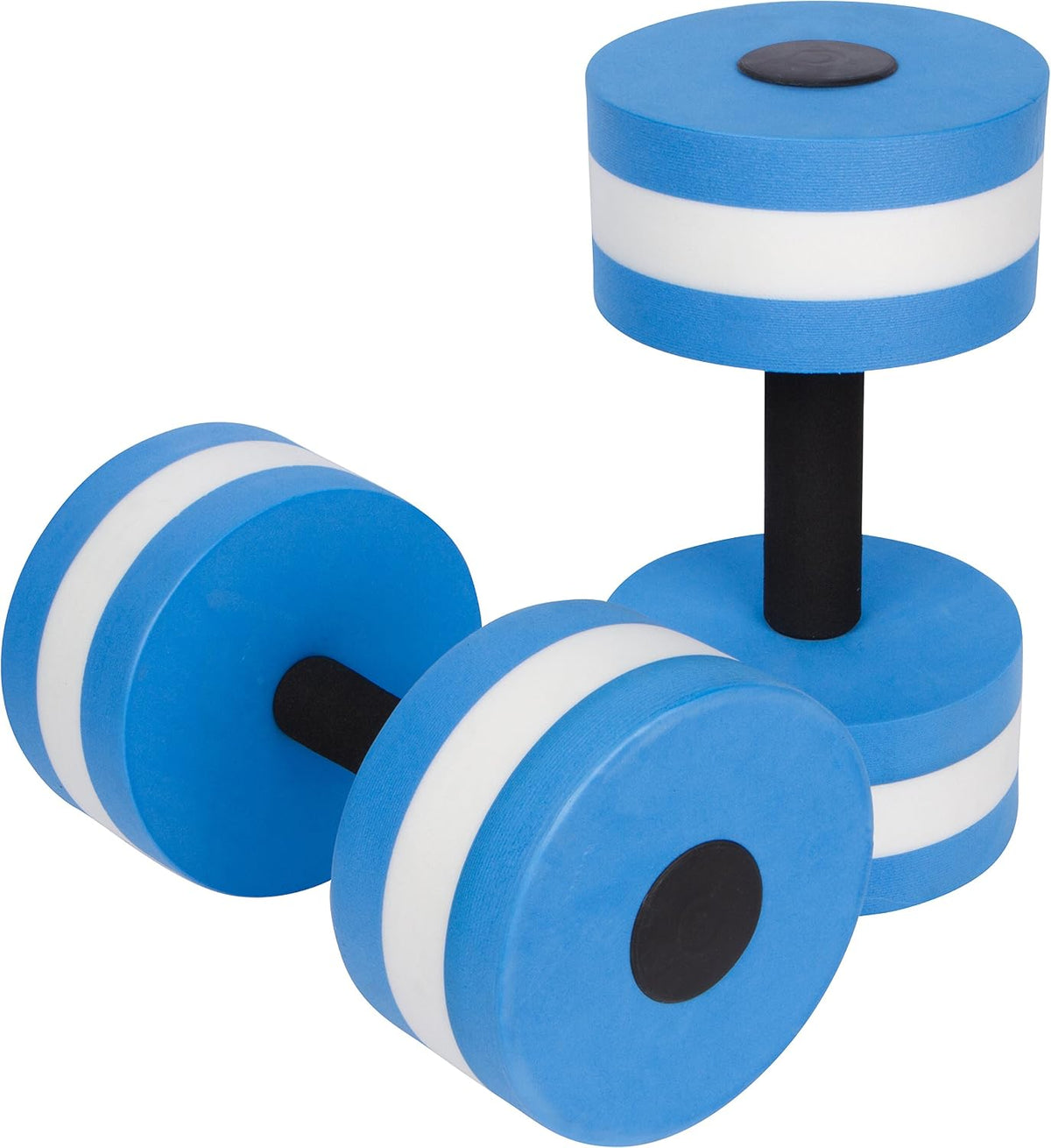 Trademark Innovations aquatic exercise dumbbells front view