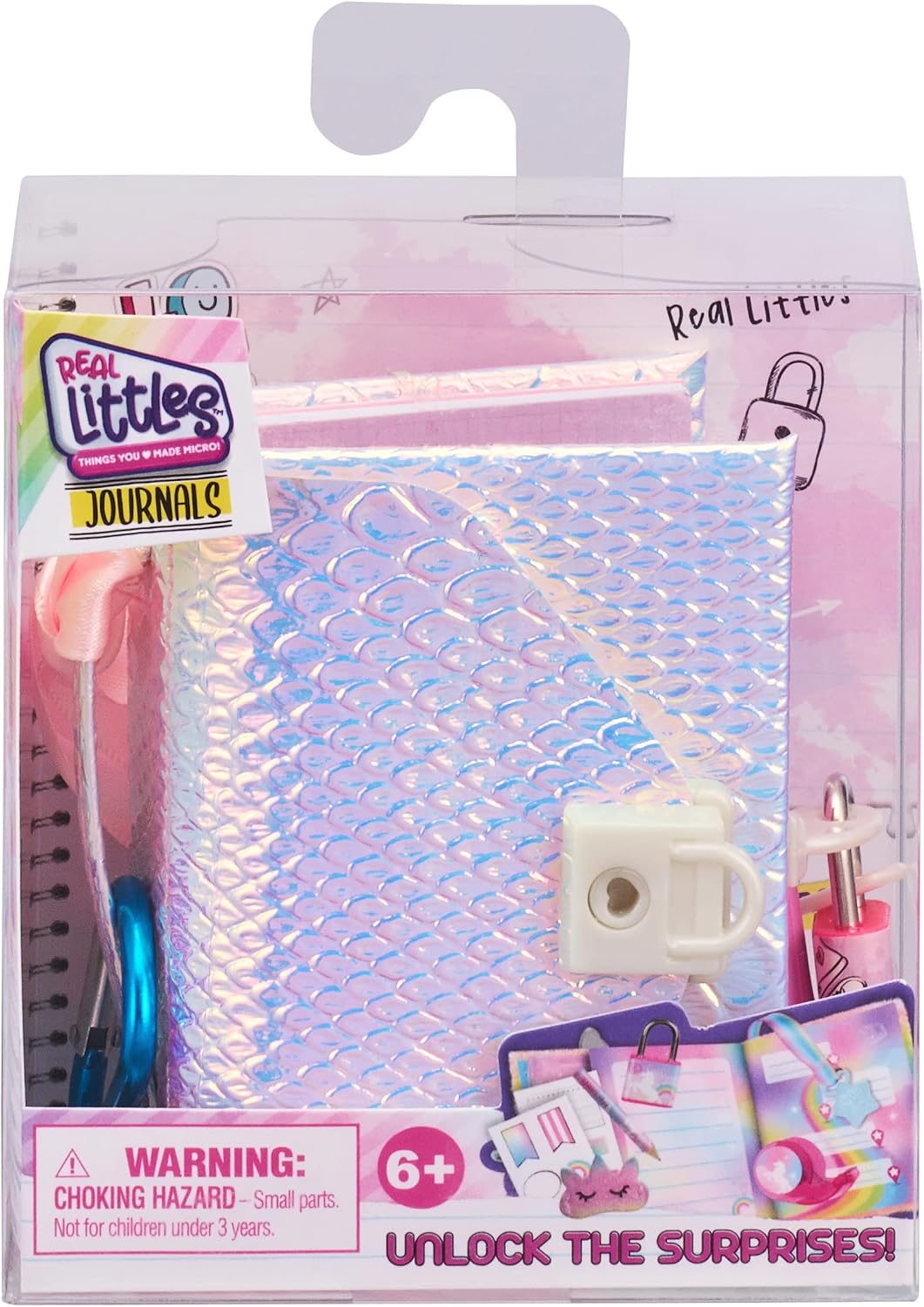 Real Littles tiny journal packaging and contents overview