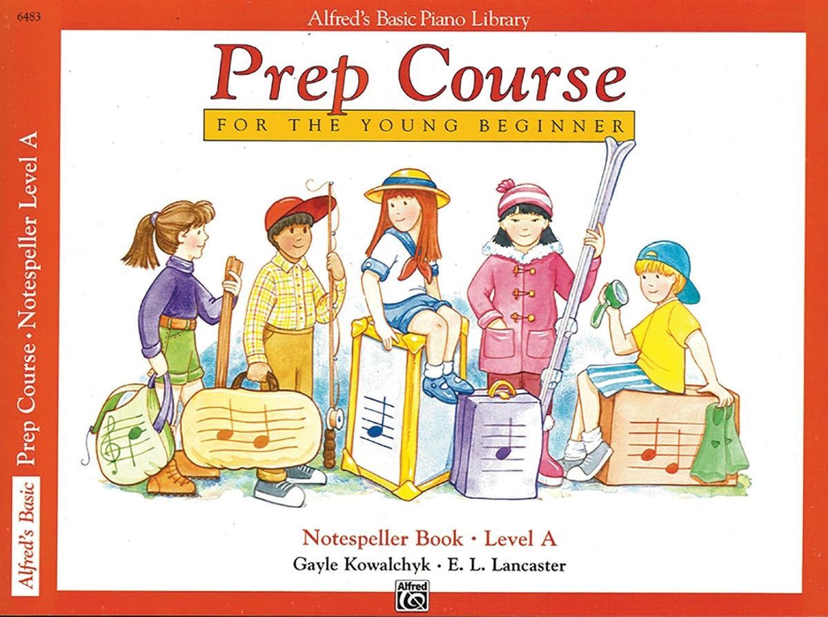Alfred's Basic Piano Prep Course: Notespeller Book, Level A - Image 1