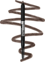 Maybelline TattooStudio Waterproof Eyebrow Pencil, Sharpenable, Longwear, Long Lasting, Pigmented Eyebrow Pencil for Defined Brows, Medium Brown, 1 Count - Image 10
