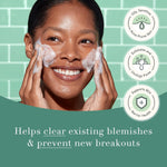 Rael Beauty daily acne clearing routine bundle box packaging design
