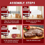 Cookra kitchen tool piercing beef steak for marinade absorption