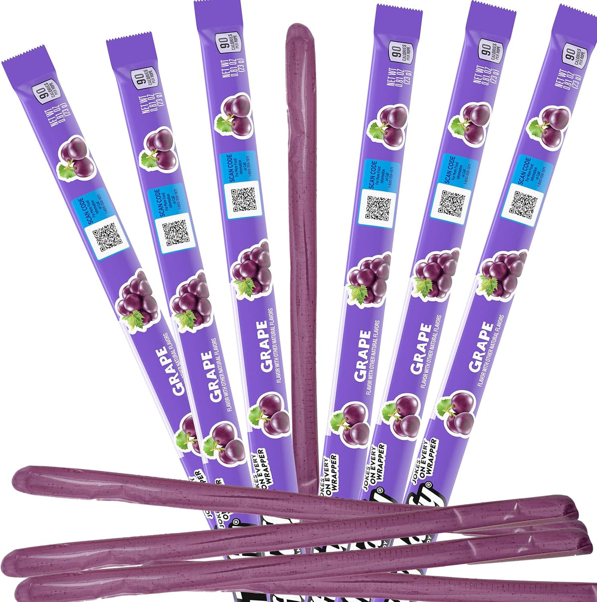 Chewy fruit candy assortment bulk bag packaging side view