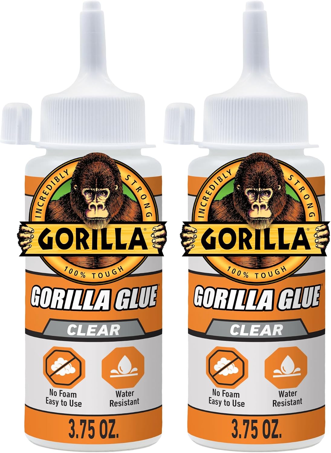 Gorilla Clear Glue, All Purpose, 1.75 oz Bottle | Water Resistant Formula, Bonds Wood, Stone, Metal, Ceramic, and Foam, Ideal for Indoor and Outdoor Use - Image 13