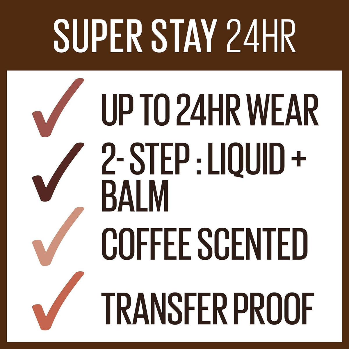 Maybelline Coffee Edition lipstick set for long wear