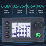 Zendstanding voltage regulator LCD screen display