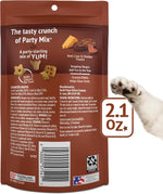 Multi pack bundle of ten Friskies Party Mix Wild West Crunch pouches.