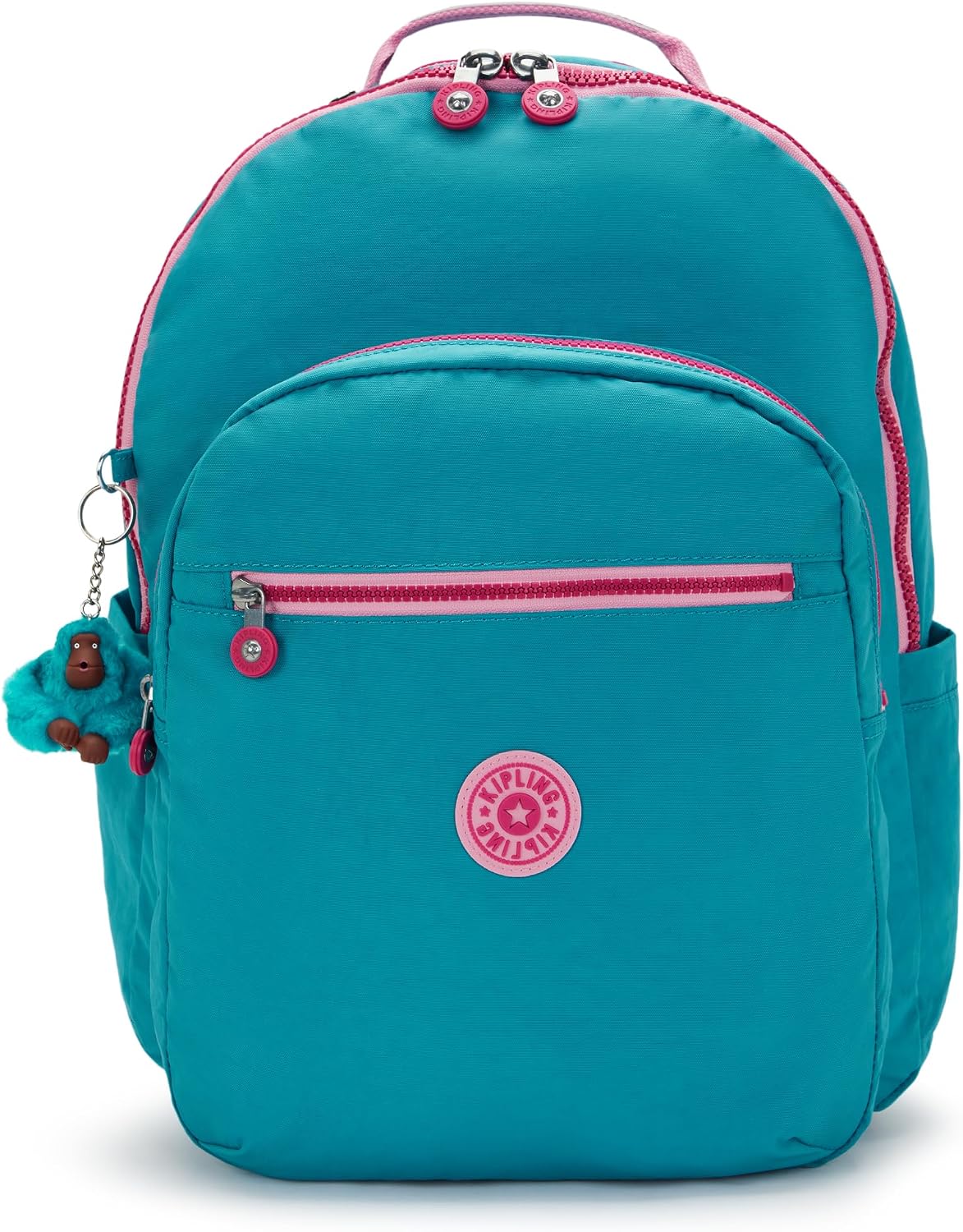 Kipling womens Seoul Go XL Backpack, Padded, Adustable Backpack Straps, Zip Closure, black tonal, One Size - Image 13