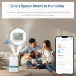 LEVOIT 4L Smart Cool Mist Humidifier for Home Bedroom with Essential Oils, Customize Humidity for Baby & Plants, APP & Voice Control, Schedule, Timer, Last up to 40Hrs, Whisper Quiet, Handle Design - Image 7