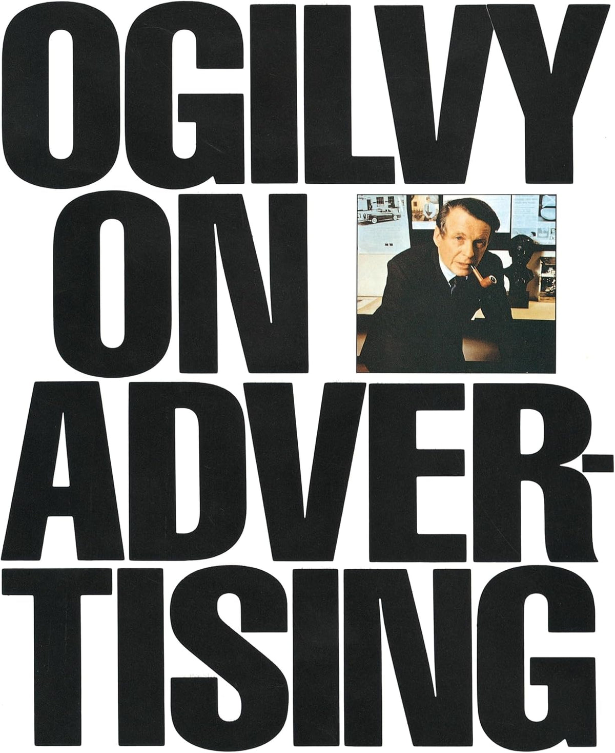 David Ogilvy Ogilvy on Advertising paperback book front view bestseller