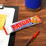 Gluten free Payday candy bars bulk box imported from USA