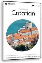 EuroTalk Talk Now Croatian PC and Mac software front cover view