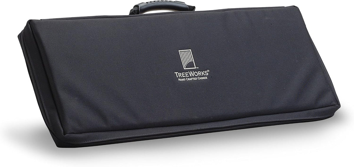 TreeWorks TRE51 hard-sided gig bag front view for wind chimes