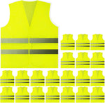 PeerBasics safety vest front view high visibility