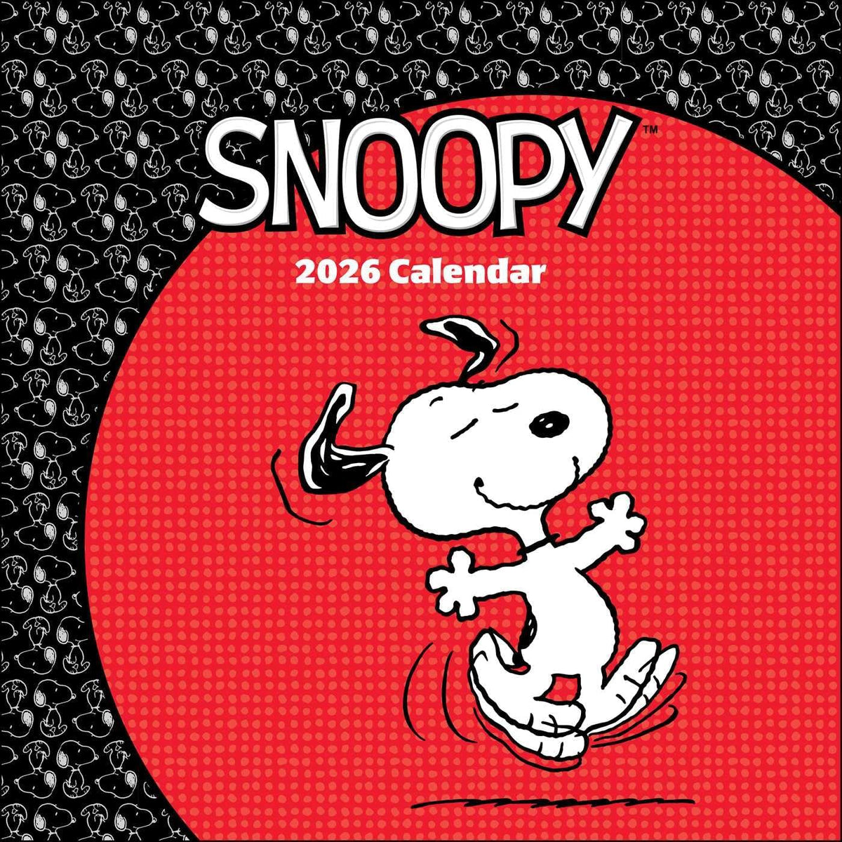 PeanutsÃ‚Â®: Snoopy 2026 Wall Calendar - Image 1