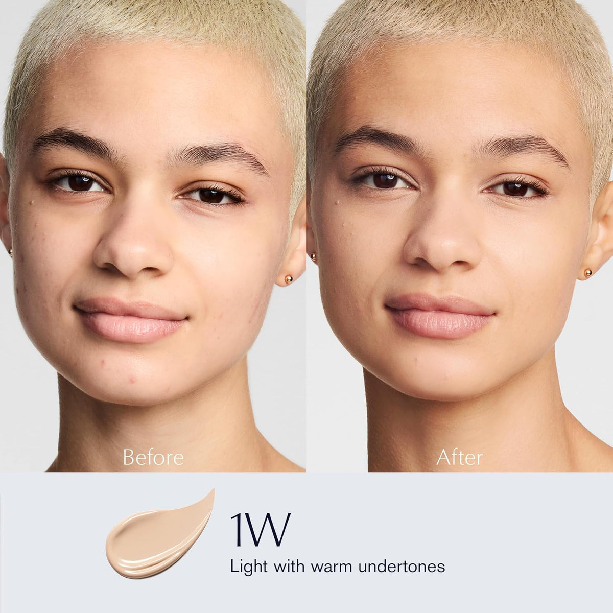 Longwear hydrating concealer bottle showing shade color