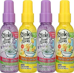 Treasue Isle Stinky Bowl Spray set of four bottles front view for bathroom odor control