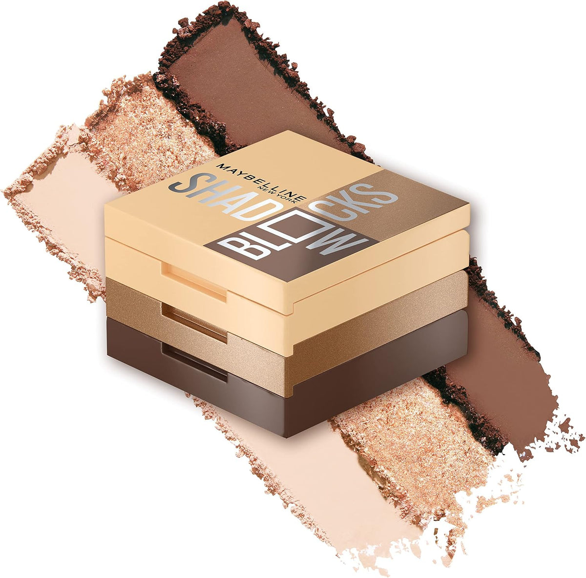 Maybelline New York Shadow Blocks North 3rd and Bedford Ave palette front view
