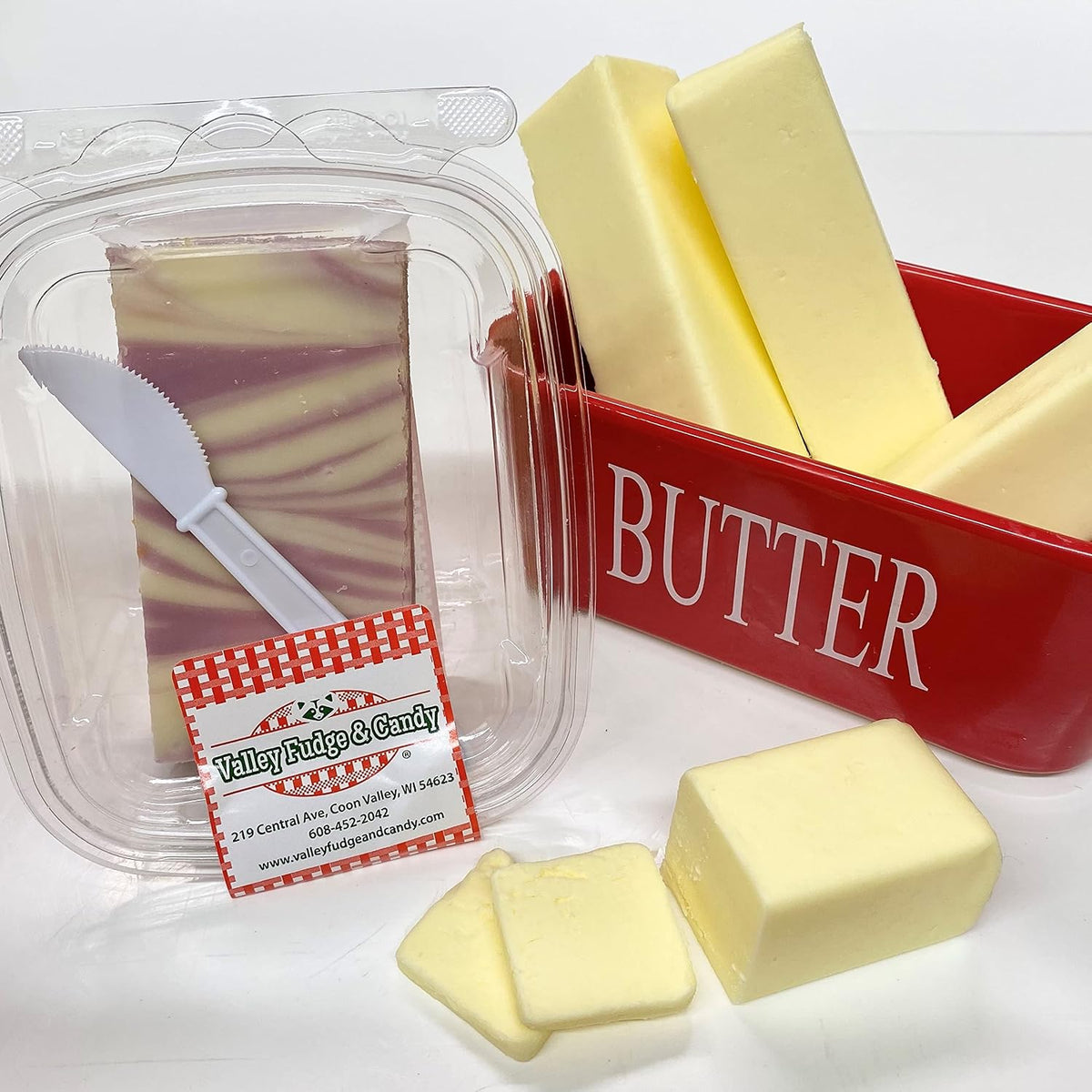 Gourmet American imported lemon lavender sweet candy half pound box
