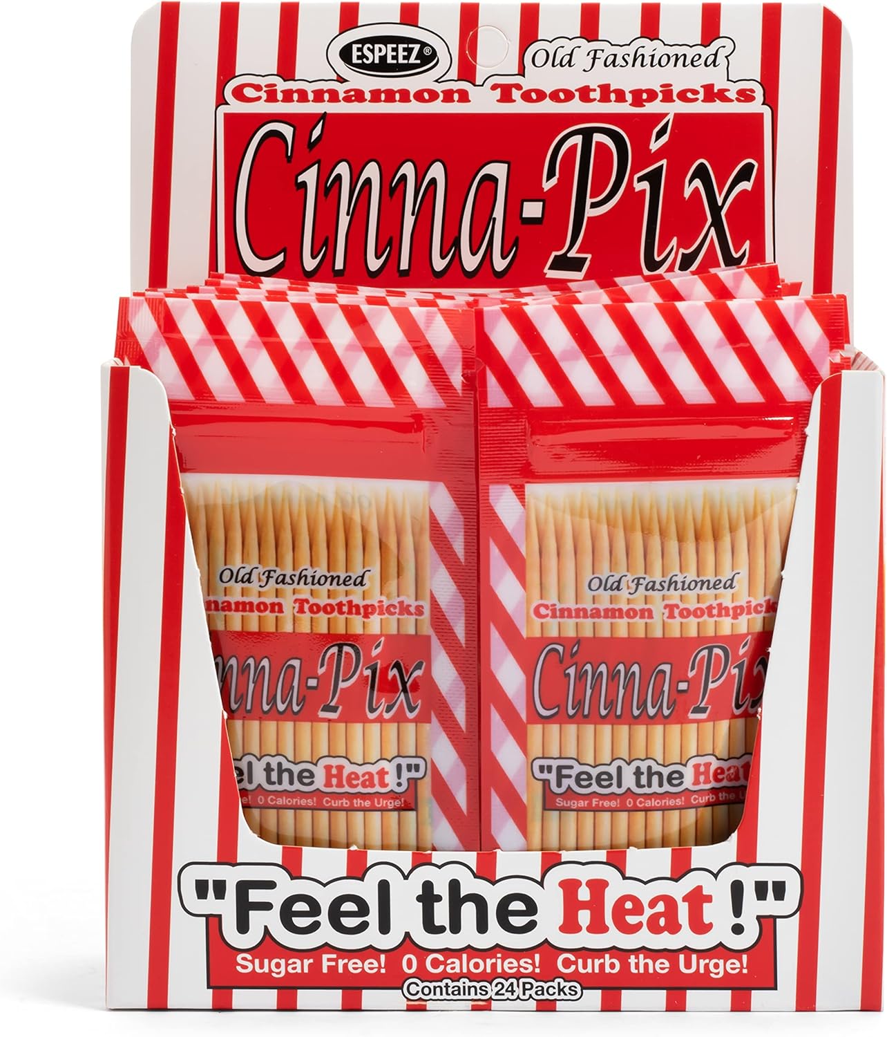 Cinna-Pix Old Fashioned Cinnamon Toothpicks, 24 Count - Image 1