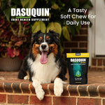 Nutramax Dasuquin with MSM supplement facts and ingredient label close up